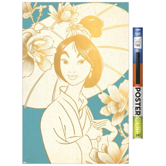 Disney Mulan - Umbrella Wall Poster, 22.375" x 34"