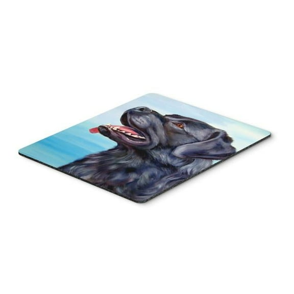 Black Labrador Retriever Mouse Pad, Hot Pad or Trivet