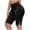 Black, variant on MLCDZ Crotch Pants for Women Casual Summer Dressy Pull On Stretch High Waisted Buttons Slit Bottom Work Leggings Suitable for Daily Gray XXL
