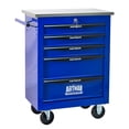 thumbnail image 2 of ARTMAN 5 Drawers Steel Storage Rolling Tool Chest Cabinet Cart with Wheels and Stainless Steel Roof, 2 of 16