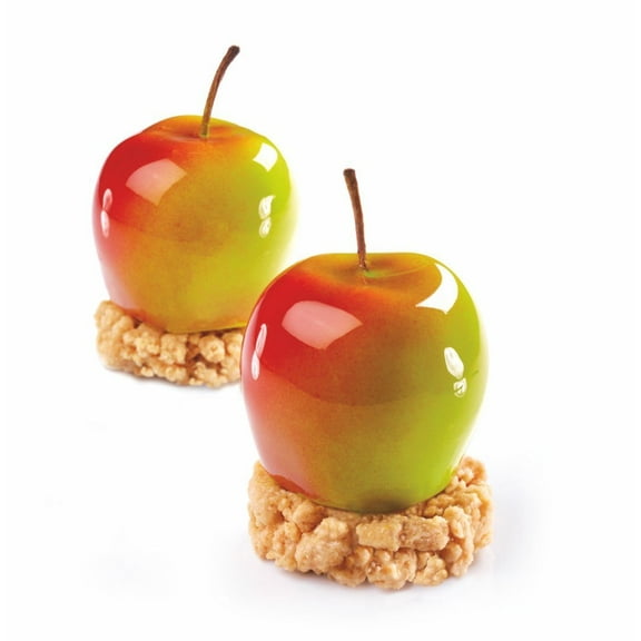 Pavoni Tutti Frutti Silicone Baking Mold Freezing Mould, Apple