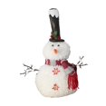 thumbnail image 3 of Adorno de muñeco de nieve navideño para escaparate de vacaciones, , figura navideña de exhibición, decoración navideña para dormitorio con Pequeño, 3 of 9
