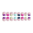 thumbnail image 4 of RAGUPEL Cute Press On Nails Short With Polka Dot Nail Art Stickers And Decals, 4 of 5