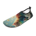 thumbnail image 2 of Fantasy Harlequin Cats Stars Water Shoes Beach Slip-on Shoes for Men Women Swim Pool Yoga Surfing Sneakers Quick-Dry Sports Barefoot Shoes, 2 of 5