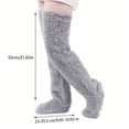 thumbnail image 4 of Winter Warm Women Slippers For Home Use Thick Fuzzy Floor Socks With Non Slip Feature Ideal For Indoor Comfort During Cold Months, 4 of 8