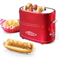 thumbnail image 1 of Nostalgia Pop-Up 2 Hot Dog and Bun Toaster With Mini Tongs Works with Chick Nostalgia Nostalgia, 1 of 2