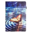 thumbnail image 3 of Feishell for Amazon Fire HD 10 2021/HD10 Plus 2021 10.1" Smart Case,Auto Wake/Sleep Slim Colorful Pattern PU Leather Flip Folio Stand Card Slots Wallet Case Cover with Pencil Holder,Wave Butterfly, 3 of 12