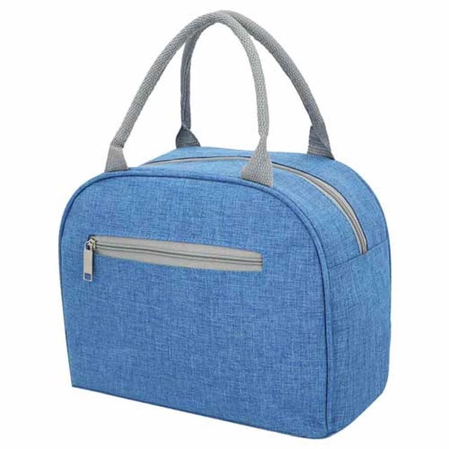 Lonchera con doble asa superior-Providence azul 28 x 22.5 x 12