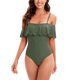 thumbnail image 5 of Gibobby Trajes de Baño Mujer Completos Traje de baño de mujer Frente sobre trajes de baño Trajes de baño huecos Monokinis(AG,G), 5 of 5