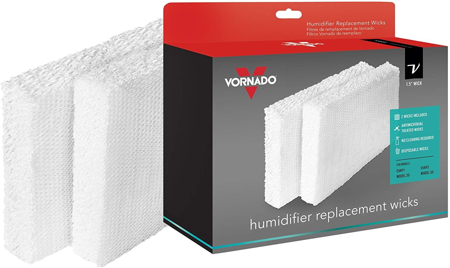 Humidifier Filter for Vornado Model 30 40 50 6-Pack 