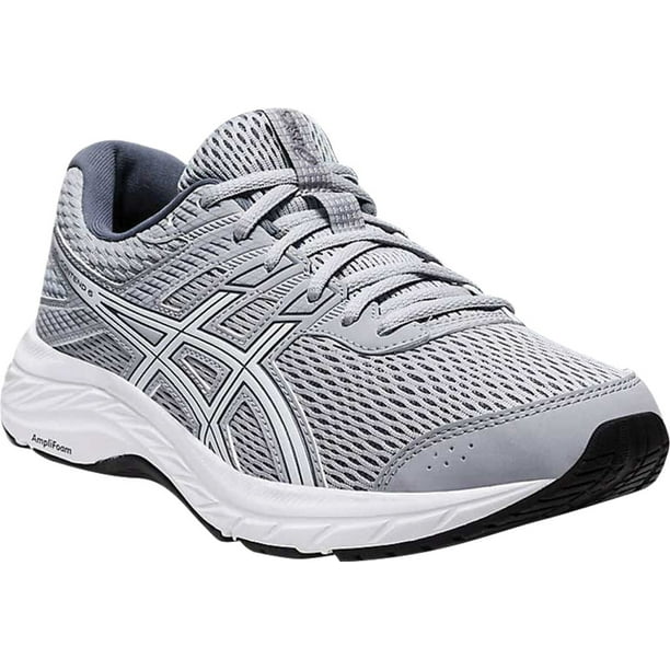 Women's ASICS GEL-Contend 6 Running Sneaker Sheet Rock/White B - Women's ASICS GEL-Contend 6 Running Sneaker Sheet Rock/White B -