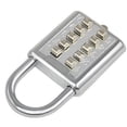 thumbnail image 3 of Cadenas de Porte à Combinaison de Touches à 10 Chiffres (Argent), 3 of 3