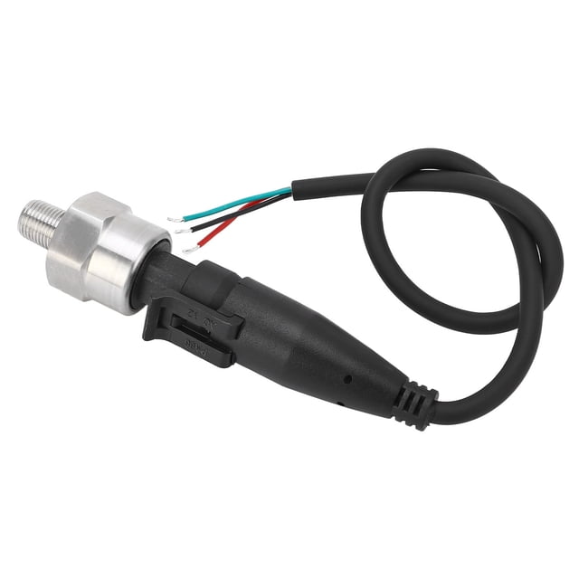 Transductor transmisor de presión de acero inoxidable, transductor de manómetro de 0,5 a 4,5 V para gas, agua, aceite, rosca de 1/8 pulgadas 27NPT