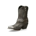 thumbnail image 5 of New Rock WSTM005-S1 Black Leather Cowboy Western Pointed Boots 36, 5 of 6
