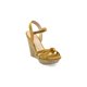 thumbnail image 1 of SANDALIA DE PLATAFORMA COLOR AMARILLO CON PULSERA AL TOBILLO Mundo Terra 028590, 1 of 2