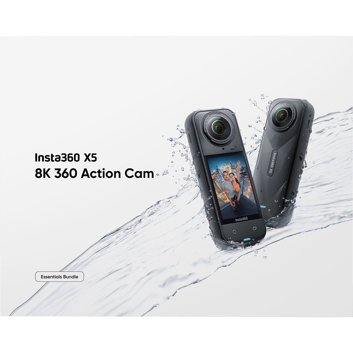 Insta360 X5 8K 360 Action Camera Essentials Bundle