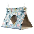 thumbnail image 1 of Foldable Bird Sleeping Bed Cloth Material Sturdy Easy to Hang Install Clean with Stable Base Reinforced Frame for Parrots Lovebirds Budgies Indoor Use, 1 of 3
