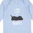 thumbnail image 4 of Inktastic Lab Life is Ruff Labrador Retriever Boys or Girls Long Sleeve Baby Bodysuit, 4 of 5
