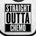 thumbnail image 4 of Inktastic Straight Outta Chemo Boys or Girls Baby Bib, 4 of 4