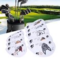 thumbnail image 4 of Cubierta de Cabeza de Putter de Palo de golf YLSHRF Impermeable A Prueba de polvo 9 piezas para palos de golf, 4 of 8