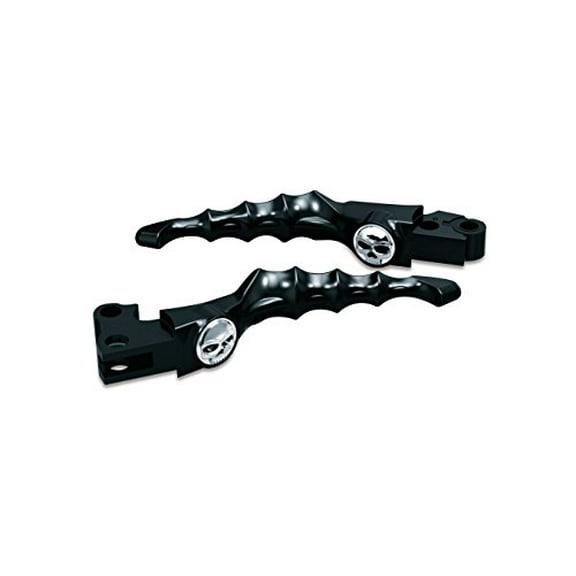 Kuryakyn 1092 Motorcycle Handlebar Accessory: Zombie Clutch and Brake Trigger Levers for 2004-13 Harley-Davidson Sportster Motorcycles, Gloss Black, 1 Pair
