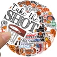 thumbnail image 4 of Basketball Stickers 50Pcs Sports Basketball Fan Stickers Decals Variety Vinyl for Water Bottle, Skateboard,Refrigerator, 4 of 4