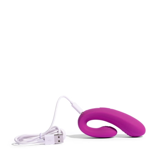 Platanomelón - Vibrador para Parejas con 9 Patrones de Vibración y Control Remoto, Juguete Erótico Recargable - Tango Lila