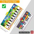 thumbnail image 4 of Alfombrilla de piano para niños, alfombra musical grande para niños, alfombra musical para tocar el piano, 135 x 58 cm, 4 of 5
