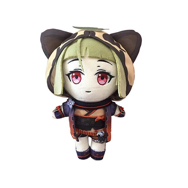 Juego Genshin Impact Arataki Itto Hu Tao XIAO Zhongli Morax Kamisato Ayato Tartaglia Klee baratos muñeca de peluche almohadas regalo para niños