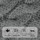 thumbnail image 4 of Guantes de invierno para mujer con forro cálido, tejidos de lana cómodos, guantes gruesos con pantalla táctil, cubierta de lana tejida, 4 of 5