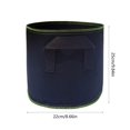 thumbnail image 3 of SHIMELE Breathable Growth Bags for Plants, Non-Woven Aeration Fabric Planting Pots with Handles, Durable Garden Containers for Vegetables and Flowers, Easy to Move, Reusable, 3 of 6
