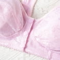 thumbnail image 7 of Lixiuxyad Comfortable Front Closure Bra For Women Vest Style Underwear For Elderly Ideal For Casual Wear All Seasons,Bras for Women Pink 38, 7 of 7