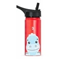 thumbnail image 2 of Botella de Agua para Niños 532ml Dinosaurio | Con Asa, 2 Tapas, 2 Popotes y Cepillo | Libre de BPA | B Life, 2 of 6