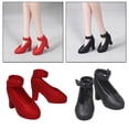 thumbnail image 1 of Zapatos de Y Rojos para 1/6 11,5 Pulgadas Macarena Muñeca de tacón alto, 1 of 8