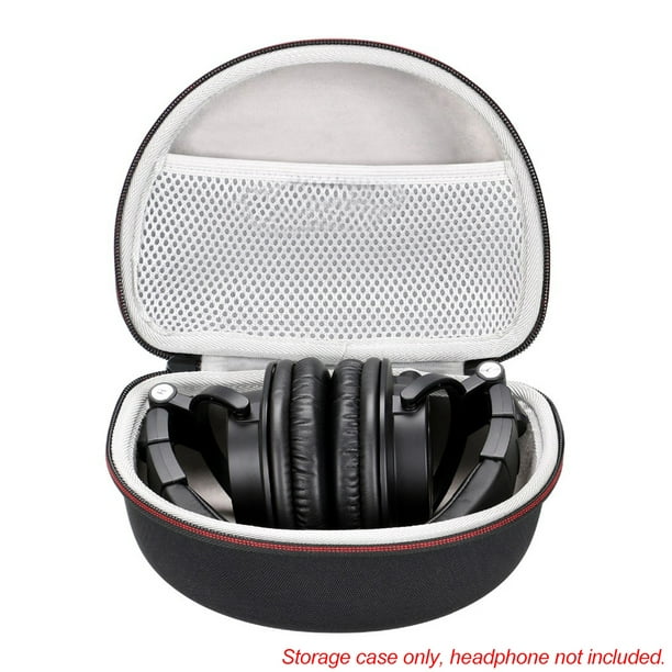 Sac de rangement casque noir Universal Headset Hard Carrying Box Earphone  Case