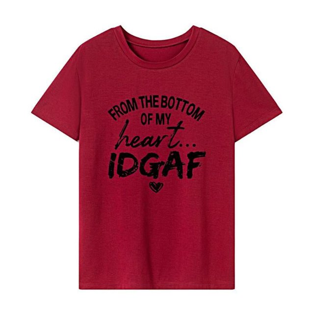 Camiseta de mujer jinwen Ropa deportiva camiseta básica suave para viajar L