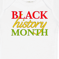 thumbnail image 4 of Inktastic Black History Month- Red, Green, Yellow Boys or Girls Baby Bodysuit, 4 of 5