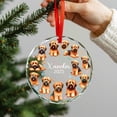 thumbnail image 3 of Customized Name Briard Glass Christmas Ornament, Briard Lover Keepsake Decor Gifts, Personalized Dog Xmas Tree Hanging Decor, Dog Lovers Christmas Ornament, Custom Pet Glass Xmas Tree Keepsake 2025, 3 of 6