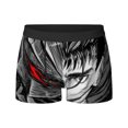 thumbnail image 2 of Calzoncillos tipo bóxer elásticos de seda de leche transpirables Berserk para hombre, calzoncillos tipo bóxer 3D, 2 of 5