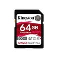 thumbnail image 1 of Kingston Canvas React Plus 64 GB Class 10/UHS-II (, 1 of 2