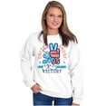 thumbnail image 4 of United Smurf Americana Varsity Sweatshirt for Men or Women Brisco Brands S, 4 of 6