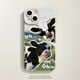 thumbnail image 4 of Korean Cute Collage Sunglasses Cow Phone Case For iPhone 15 14 13 12 Pro Max 11 Lovely Cool Silicone Shockproof Soft Back Cover, 4 of 5