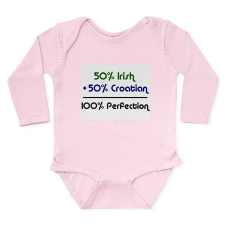 

CafePress - Croatian_Irish Body Suit - Long Sleeve Infant Bodysuit