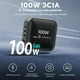 thumbnail image 2 of Mr. Gadgets Cargador Para Macbook Usb-c Trenzado Power Cube 100w Cargador Carga Ultra Rápida Pd Qc Gan, 4 Puertos, Compatible Con Macbook Air/ Pro Intel M1 M2 M3 M4, 2 of 7