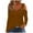 Coffee, variant on VEKDONE Womens Long Sleeve Cold Shoulder Tops Solid Color V-Neck Tunic Tops Dressy Loose Fit Basic Shirts Fall Trendy Outdoor Y2K Blouse