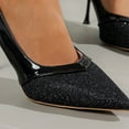 thumbnail image 4 of Wensltd Pumps for Women Pointed Toe High Heels Closed Toe Dress Shoes for Wedding Party Wear, 4 of 8