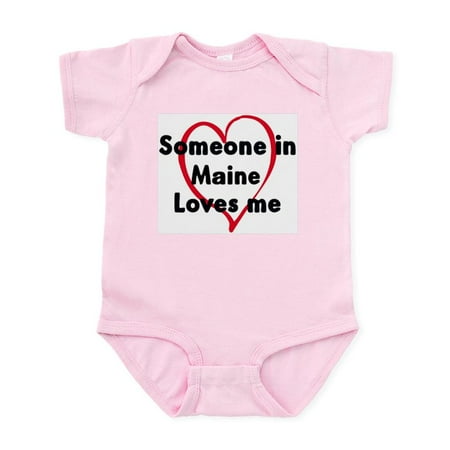 

CafePress - Loves Me: Maine Infant Bodysuit - Baby Light Bodysuit Size Newborn - 24 Months