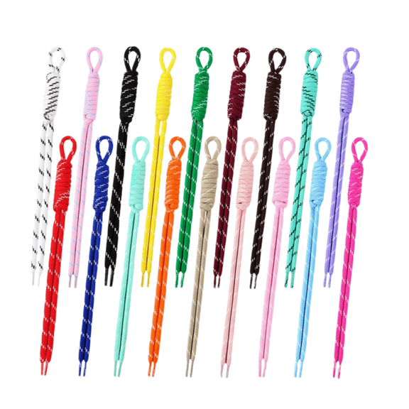 Paracord Keychain, 18 PCS Rope Keychain, Colorful Braided Paracord Rope Keychain Bag Charms, Backpack Purse Handbag Decoration Accessories for Outdoor Travel & Gift GivingοΌAοΌ
