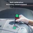 thumbnail image 3 of Coating Thickness Gauge, High Accuracy Digital Measuring Tool for Metal Coating Film, Paint, 0-2000µm, Black, 3 of 4