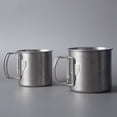 thumbnail image 6 of Popvcly 12 oz/350ml Coffee Mugs Stainless Steel Tea Cups Adult Office Mugs Kids Camping Mugs, 6 of 8